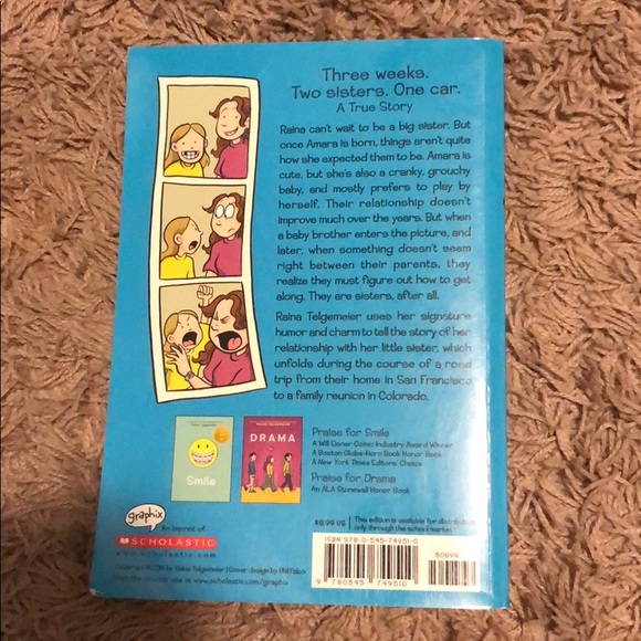 Sisters by Raina Telgemeier - Picture 2 of 3